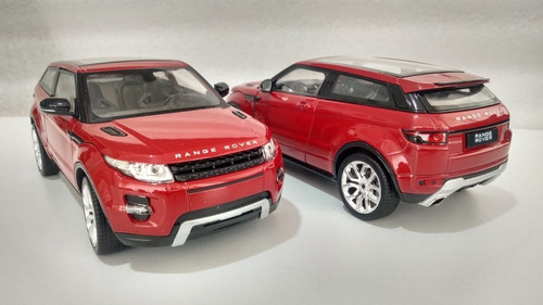 Land Rover Evoque Roja O Blanca A Escala 1:24 Metalica