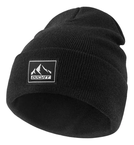 Docvit Gorro De Punto Con Punos Calidos De Invierno, Unisex,