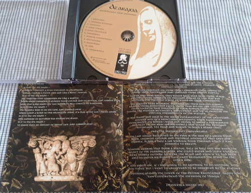 Ataraxia - Simphonia Sine Nomine Cd Ed. Europeo Neofolk (Usado)
