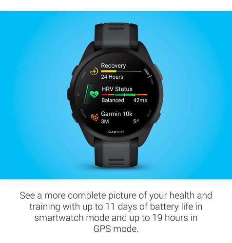 Garmin Forerunner 165, Reloj Inteligente Para Correr