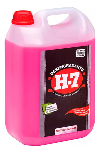 Desengraxante H7 Original - H-7 5 L Limpeza Pesada