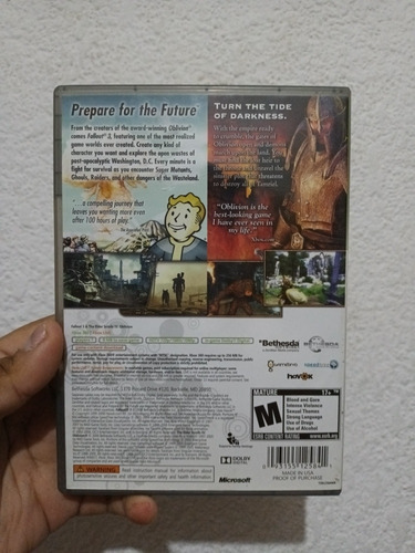 Fallout 3 & Oblivion Double Pack Xbox 360 (Usado)