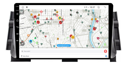 Multimidia Kicks 17/22 9p Android Carplay 2/32gb