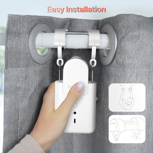 Robot Abridor Automático De Cortinas, Dispositivo Inteligent