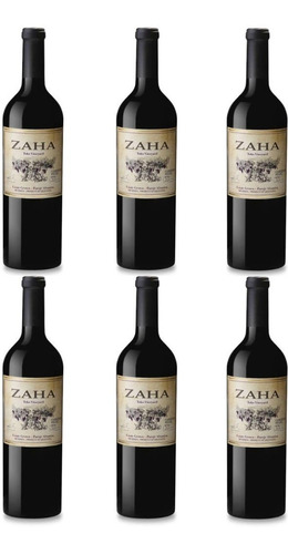 Vino  Zaha Cabernet Franc Caja X6-oferta Celler