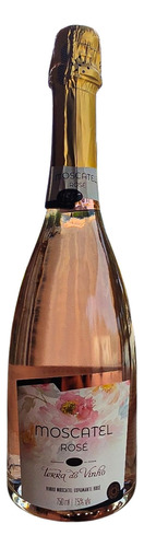 Espumante Moscatel Rosé Terra Do Vinho - Garrafa 750mlTerra Do Vinho 2023 adega Terra do Vinho 750 ml