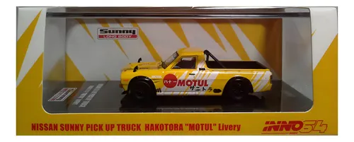 EBBRO「NISSAN SUNNY TRUCK」　2台セット Miniatura Nissan Sunny Pickup Truck Motul Inno Inno64 1:64