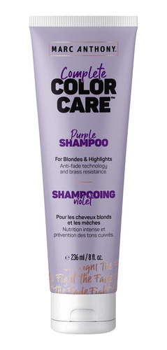 Shampoo  Cabello Tenido Purple  Complete Color Care Purple