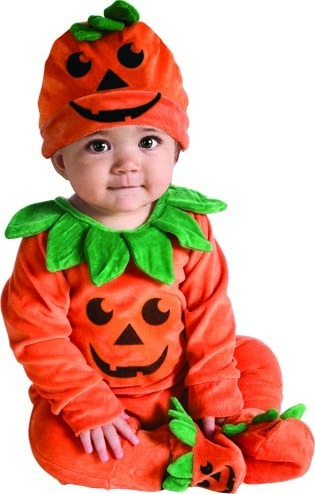 Disfraz Para Bebé Calabaza Talla 6-12 Meses Halloween