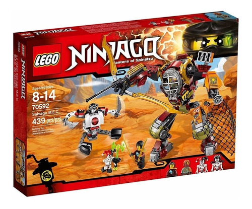 Lego Ninjago 70592 Robot Salvage Mec De Rescate Mundo Manias