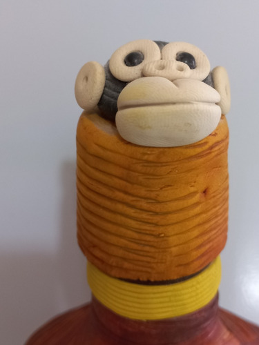 Imagen 5 de 6 de Botella Decorativa. Souvenir Comprada En Costa Rica.