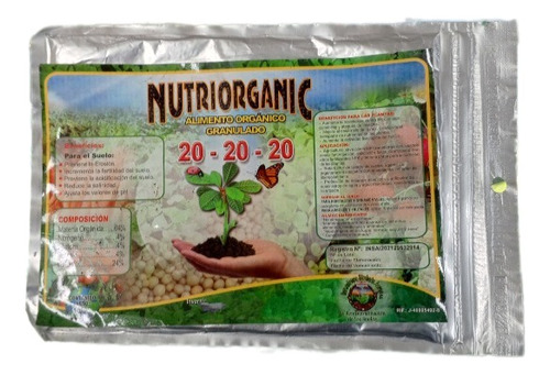 Fertilizante Nutriorganic 20-20-20