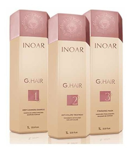 Keratina Ghair Fórmula Original Alemana Kit 3lt By Inoar