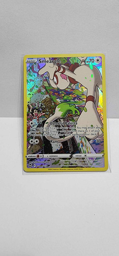 Tarjeta Carta Pokemon Go Violeta Pikachu Smeargle Full Art