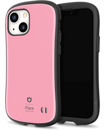 Funda Para iPhone 13 Mini - Rosa Con Bordes Negros