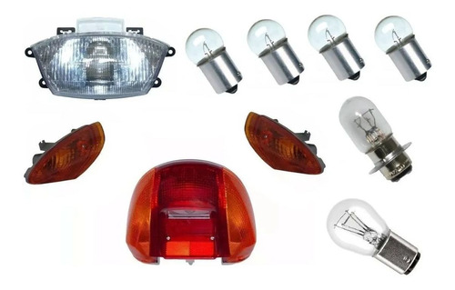 Farol + Par Pisca Diant+ Lanterna + Lampa Biz 100 98 A 2005 