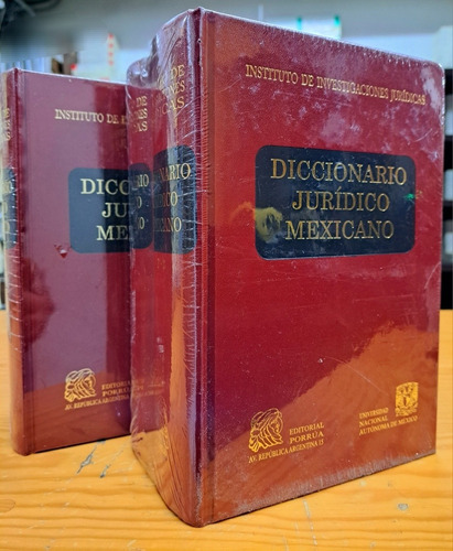 Diccionario Jurídico Mexicano 4 Tomos A-z