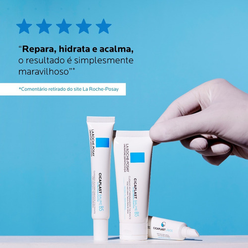 Multi-Reparador Baume B5 Cuerpo y Rostro Sin Perfume La Roche-Posay Cicaplast Caja 20ml