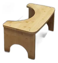 Comprar Taburete De Inodoro De Bambú Para Adultos, Taburete De Caca 