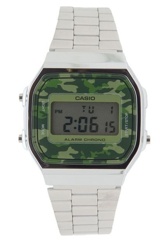 Relógio Casio Vintage Camuflado A168wec-3df + Frete