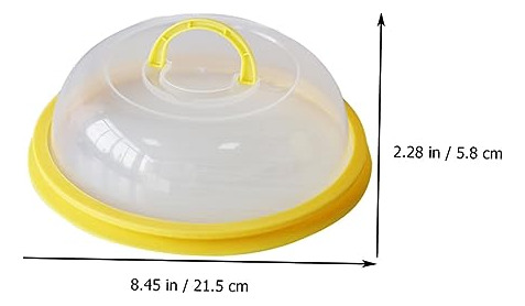 Tapa De Conservación De Alimentos Para Microondas, 2 Unidade