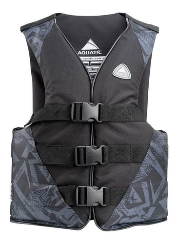 Imagen 1 de 3 de Chaleco Salvavidas Aquatic Limit Daf Wakeboard Sky Pesca
