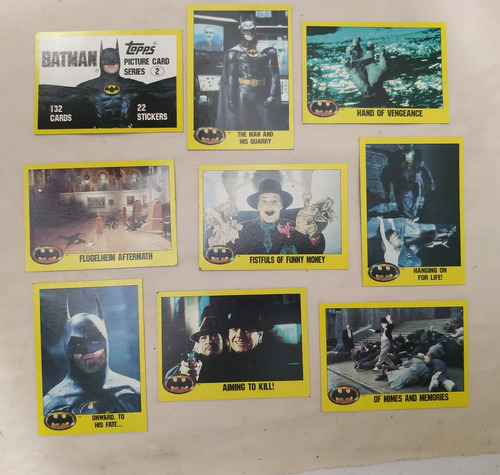 Cartas De Coleccion Batman Topps Vintaje