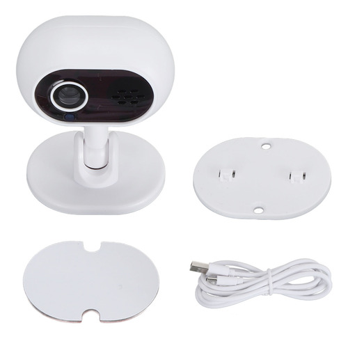 Cámara Wifi Inteligente De Seguridad Interior 1080p Hd Con D