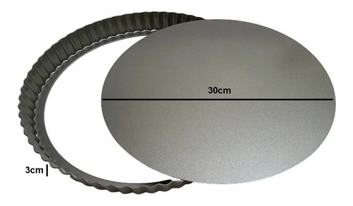 Pack 2 Moldes Desmontables Molde Desmontable Tarta 30cm 32cm