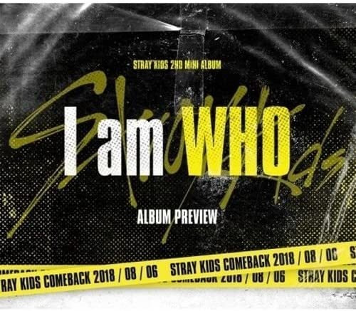 Stray Kids  I Am Who 2nd Mini Album Random Ver Cdposter...