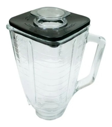 Vaso De Licuadora Oster Clasico Con Tapa De Vidrio Compatible Con Marca De Licuadora Oster