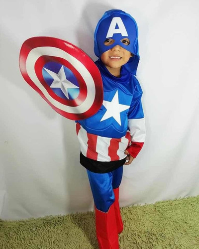 Disfraz Capitán America Niño