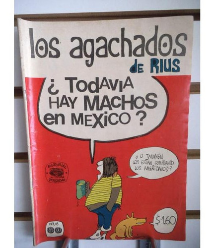 Comic Los Agachados De Rius 60 Editorial Posada Vintage
