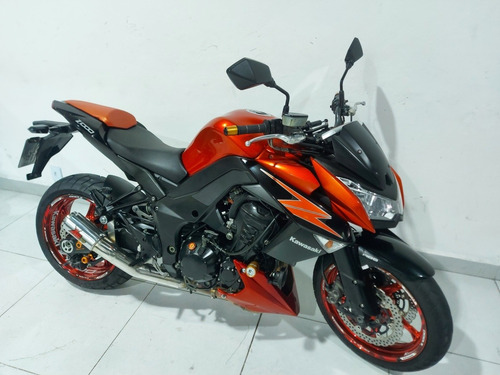 Imagem 2 de 11 de Kawasaki Z1000 Laranja 2012