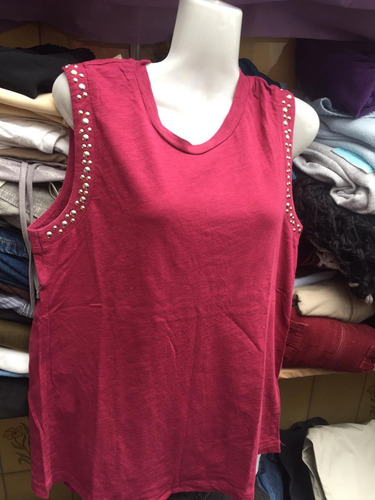 Musculosa Daniel Casin Dama Con Tachas 