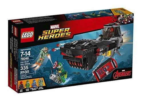 Lego Super Heroes Hierro Craneo Sub Ataque 76048