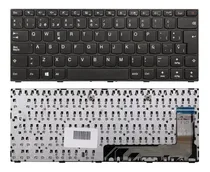 Comprar Teclado Lenovo 110-14ibr 110-14isk Negro Con Marco Encendido
