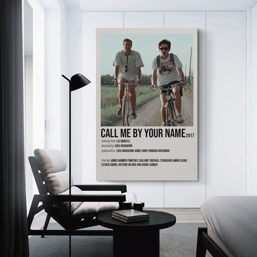 Call Me By Your Name Movie Poster (1) Picture Print Wall