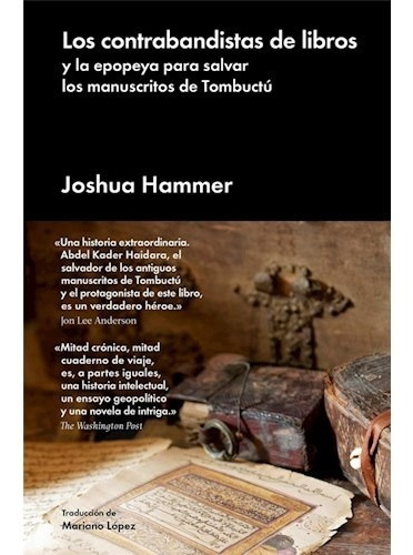 Los Contrabandistas De Libros - Joshua Hammer - Ed. Malpaso