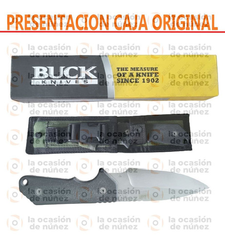 Imagen 3 de 7 de Cuchillo Tactico Buck Knives B888 Funda Caza Pesca Original