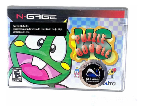 Game Puzzle Bubble Para Nokia Ngage Original Lacrado Raro