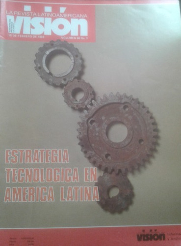 Revista Visión 10 Febrero 1986 / Tecnología América Latina