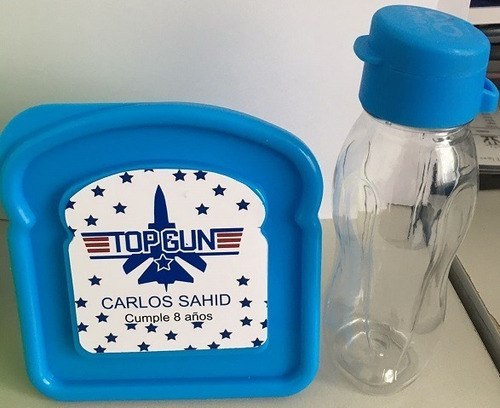 70 Dulceros Personalizados Combo Sandwichera Y Cilindro