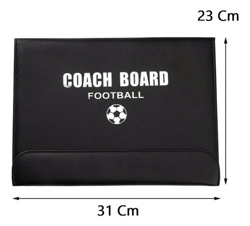 Tablero Táctico Plegable De Futbol Magnético Entrenadores