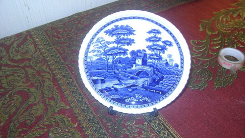Muy Antiguo Platito Ingles Copeland Para Decoracion Xiv-143