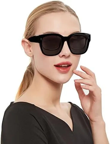 Anteojos De Sol Polarizados De Gran Tama o Para Mujer Para