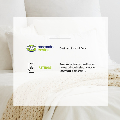 Acolchado Edredon King Size 2x2 100% Plumon Duvet Premium