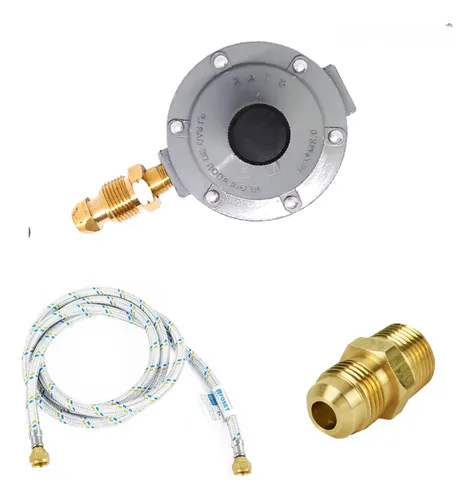 comprar Kit Instalación P\u002F Gas Incluye  Regulador, Niple Y Manguera