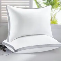 Comprar Juego De 2 Almohadas King Lujo Suave Y Lavables