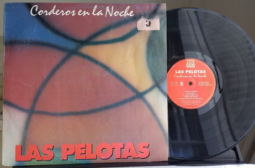 Vinilo Lp Las Pelotas - Corderos En La Noche - Exc - Edfargz